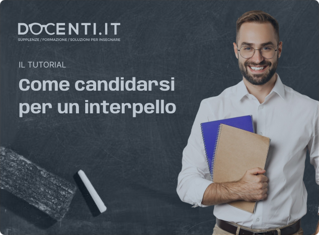come candidarsi agli interpelli supplenze - docenti.it